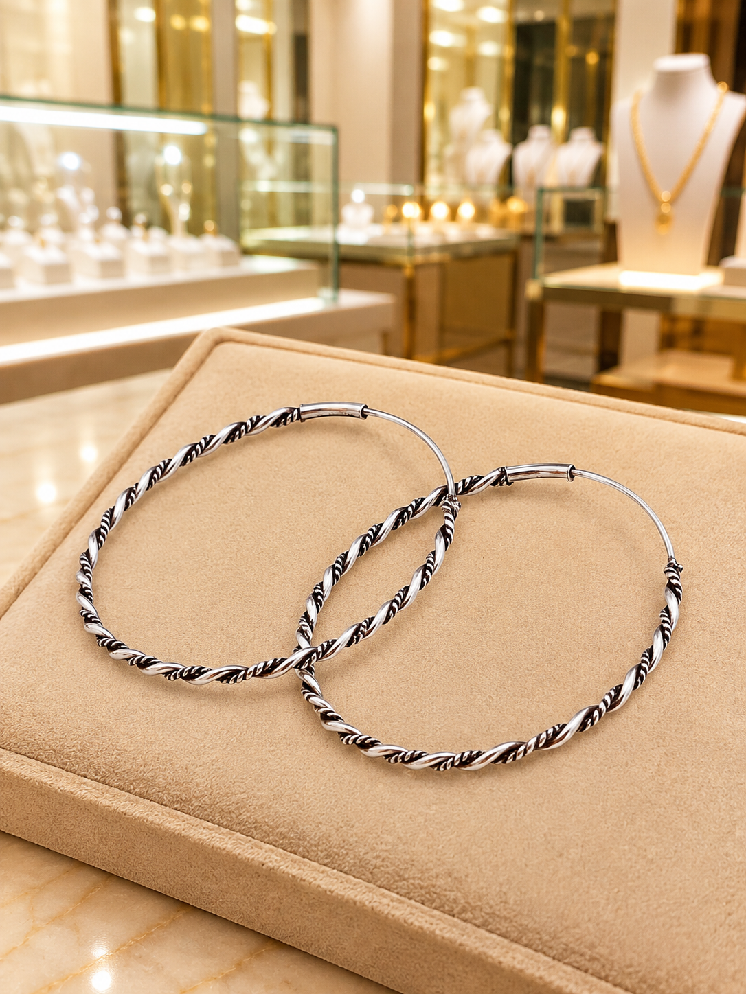 Aretes Plata Tailandesa