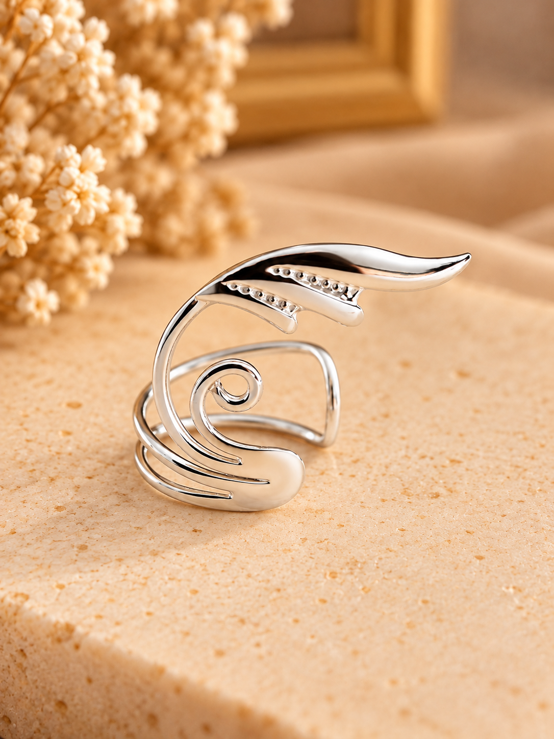 Earcuff Plata Tailandesa