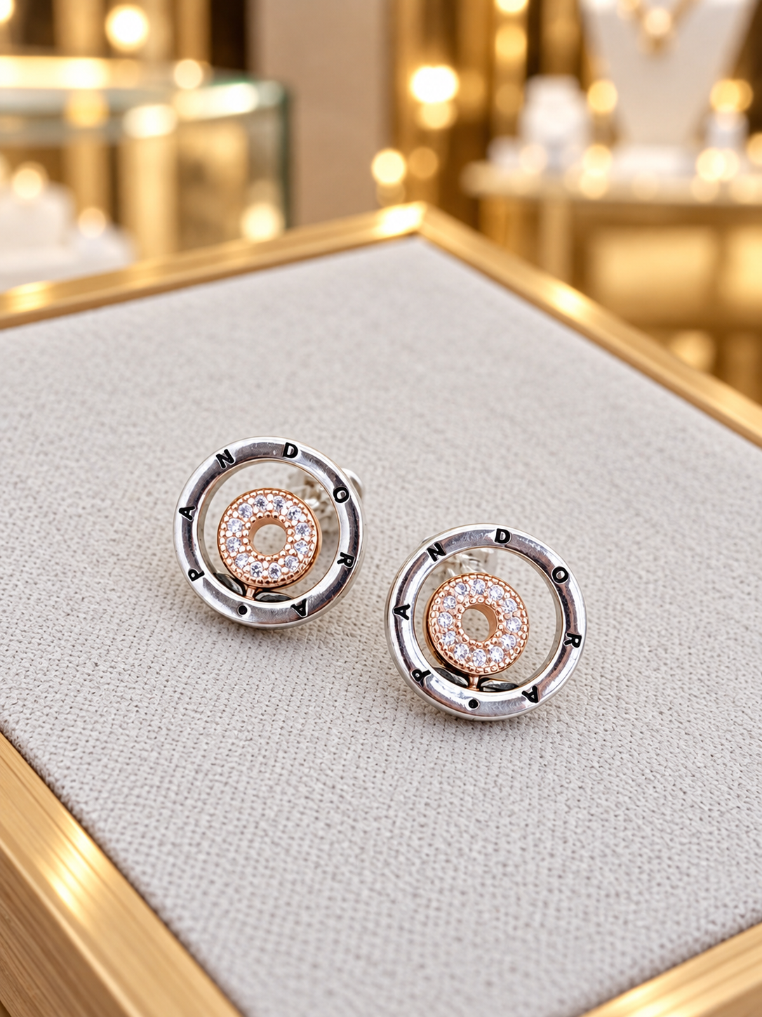 Aretes Plata Pandora
