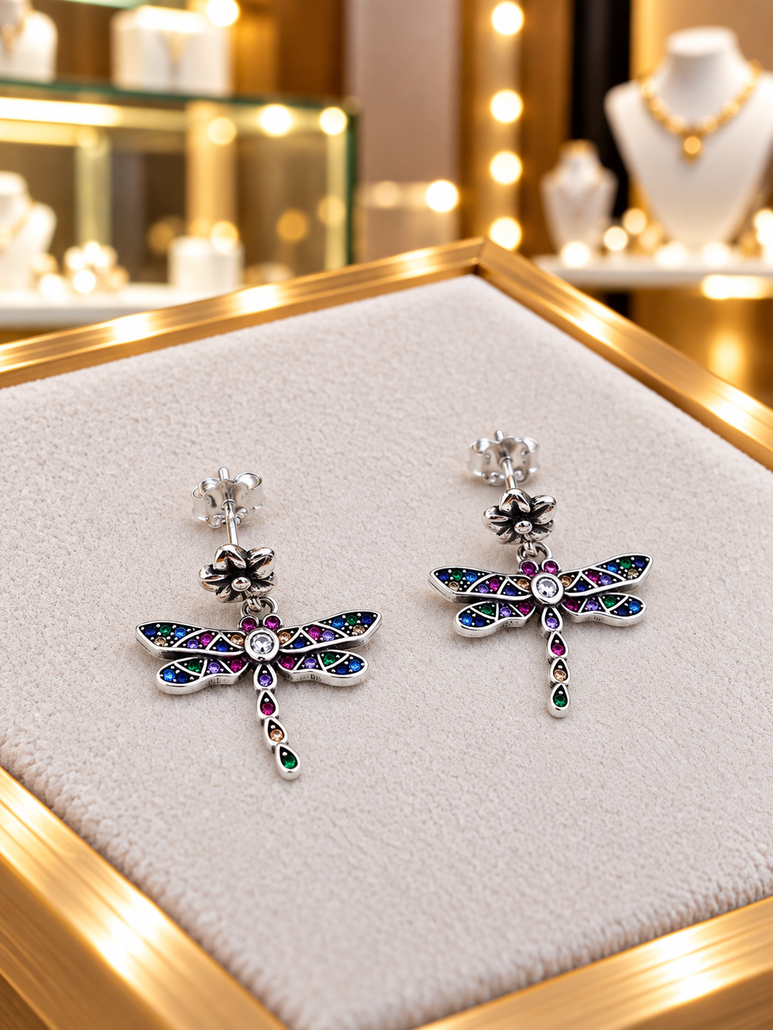Aretes Plata Tailandesa