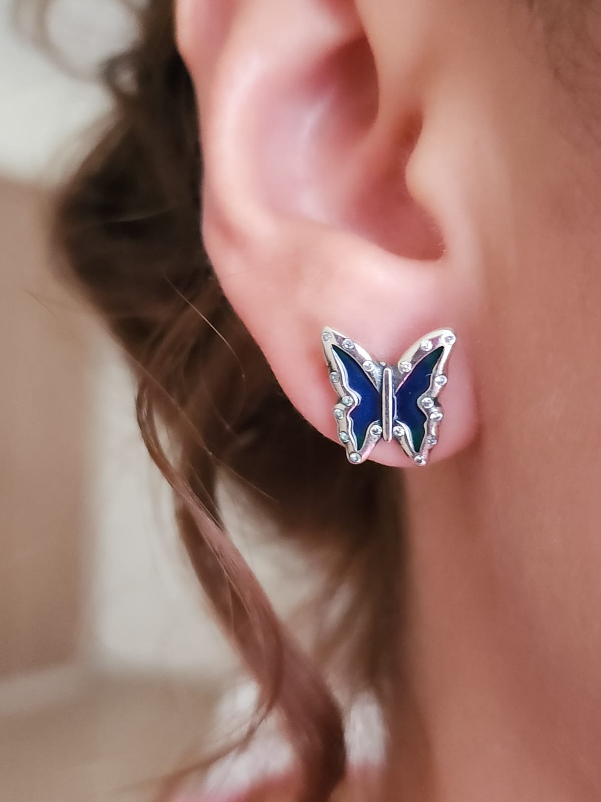 Aretes Plata Tailandesa