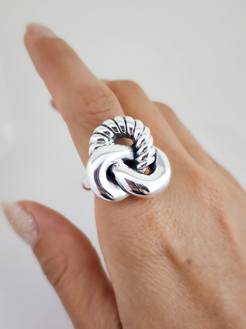 Anillo Plata Tailandesa