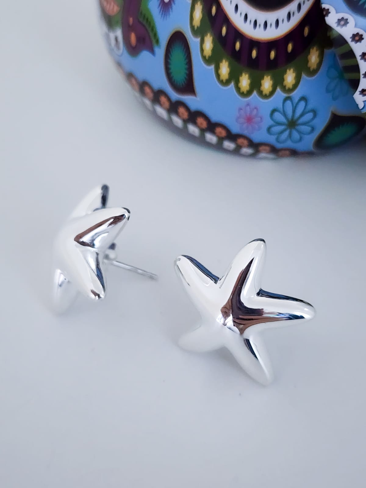 Aretes Plata Tailandesa