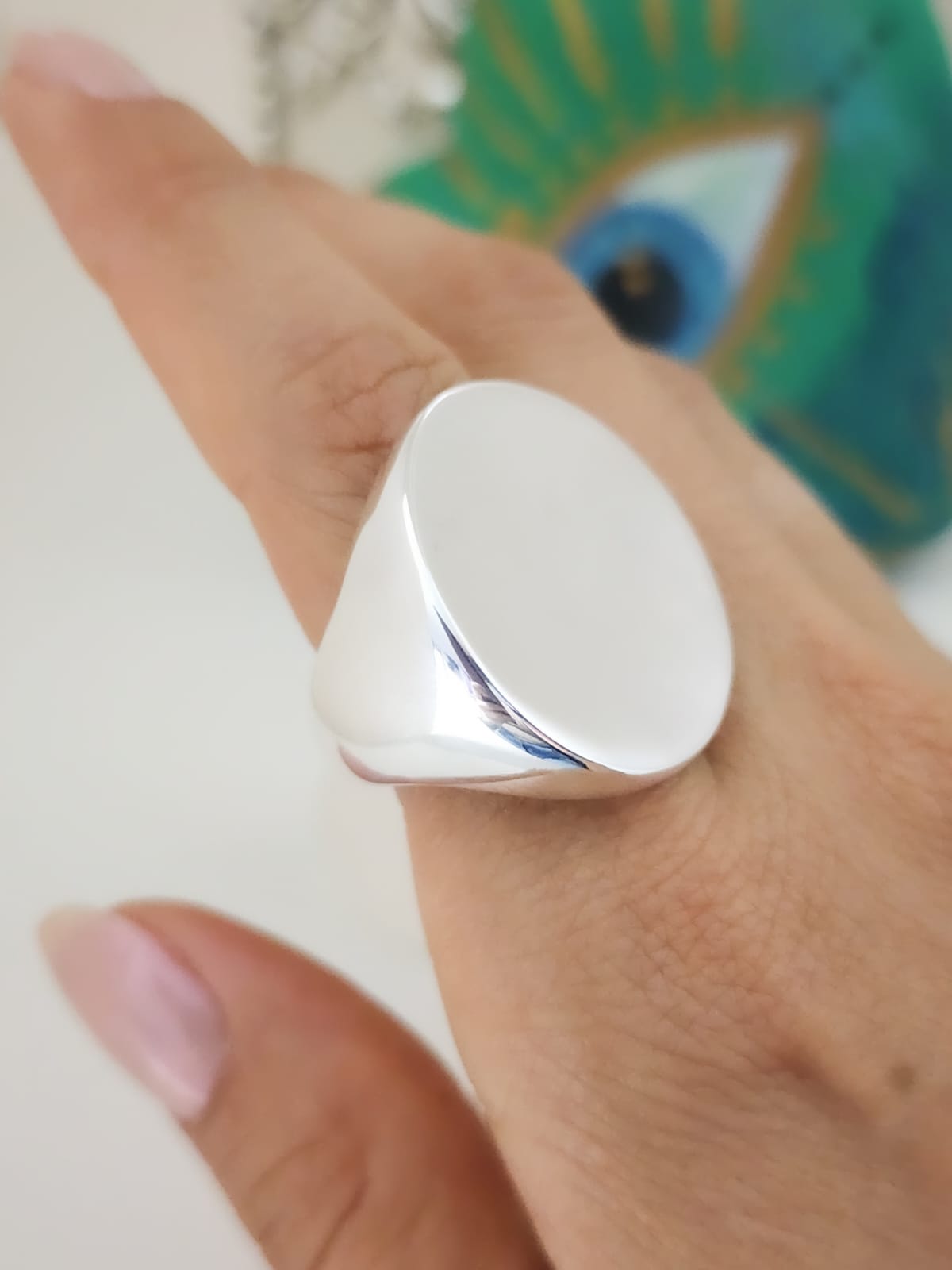 Anillo Plata Tailandesa