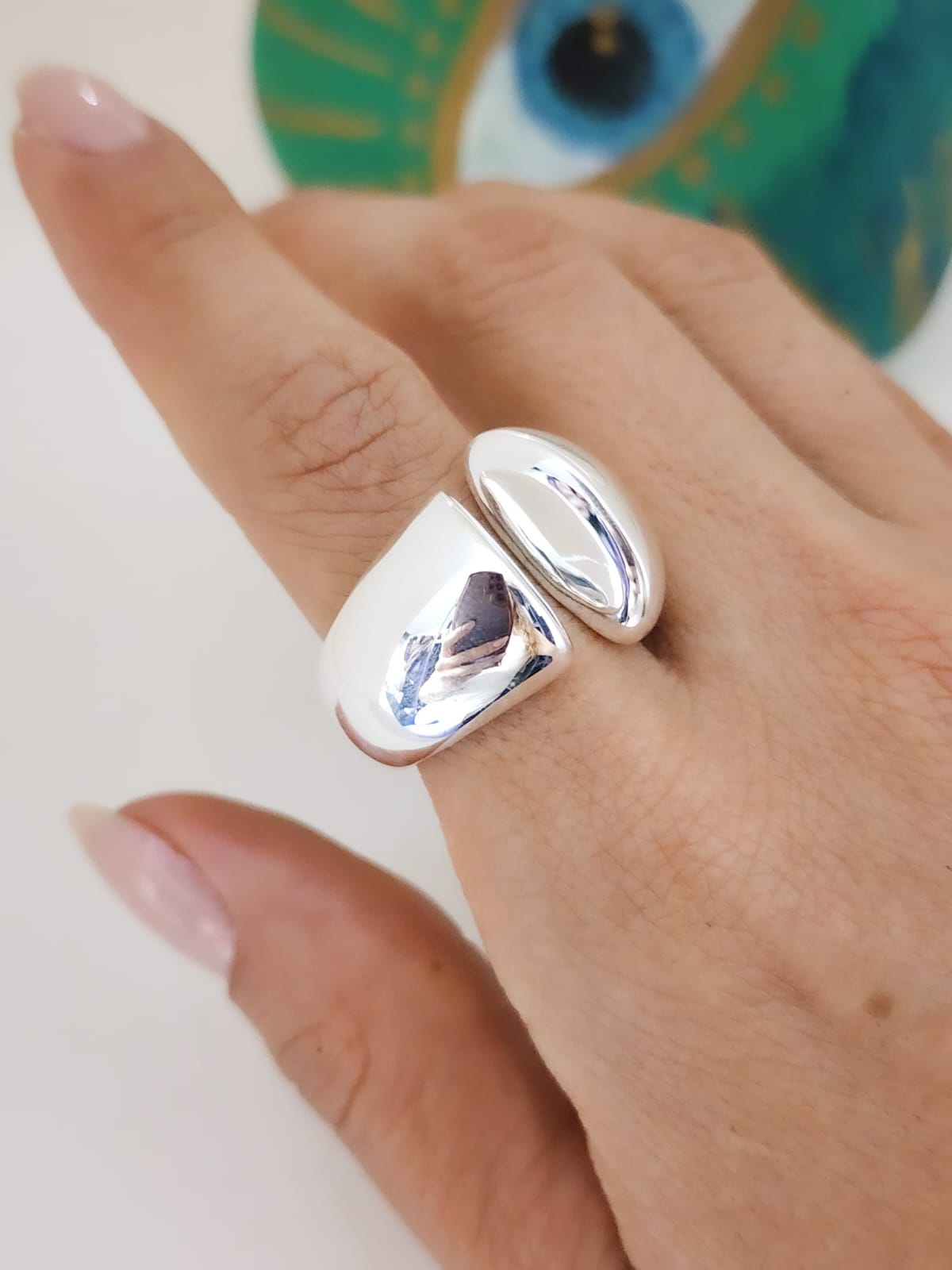 Anillo Plata Tailandesa