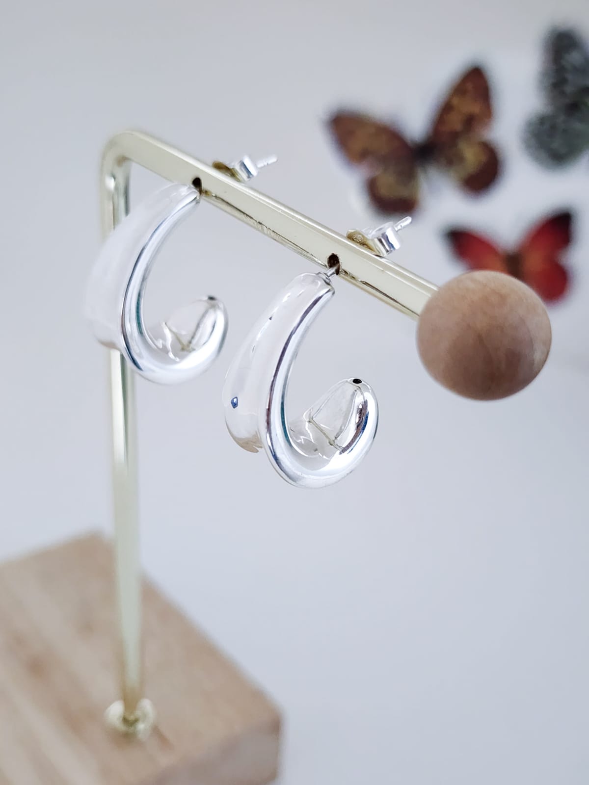 Aretes Plata Tailandesa