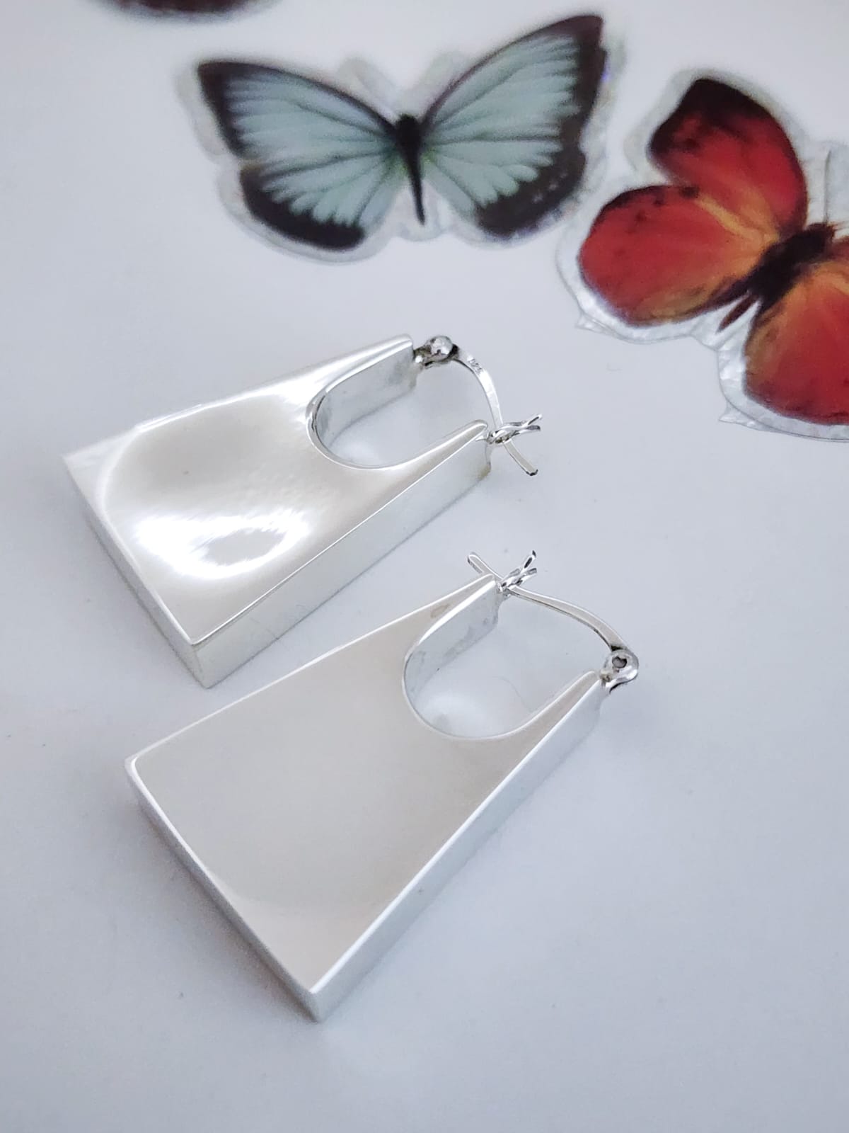 Aretes Plata Tailandesa