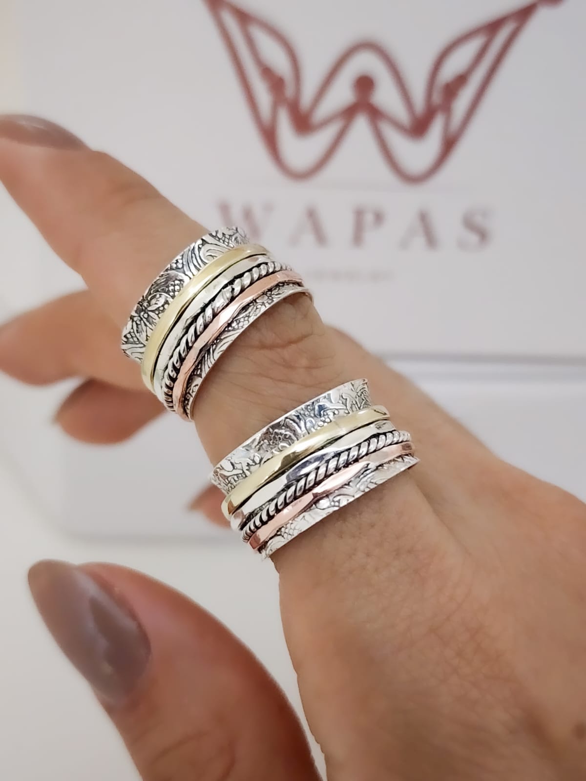Anillo Plata Tailandesa