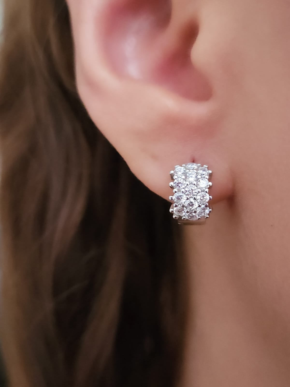 Arete Plata Esterlina