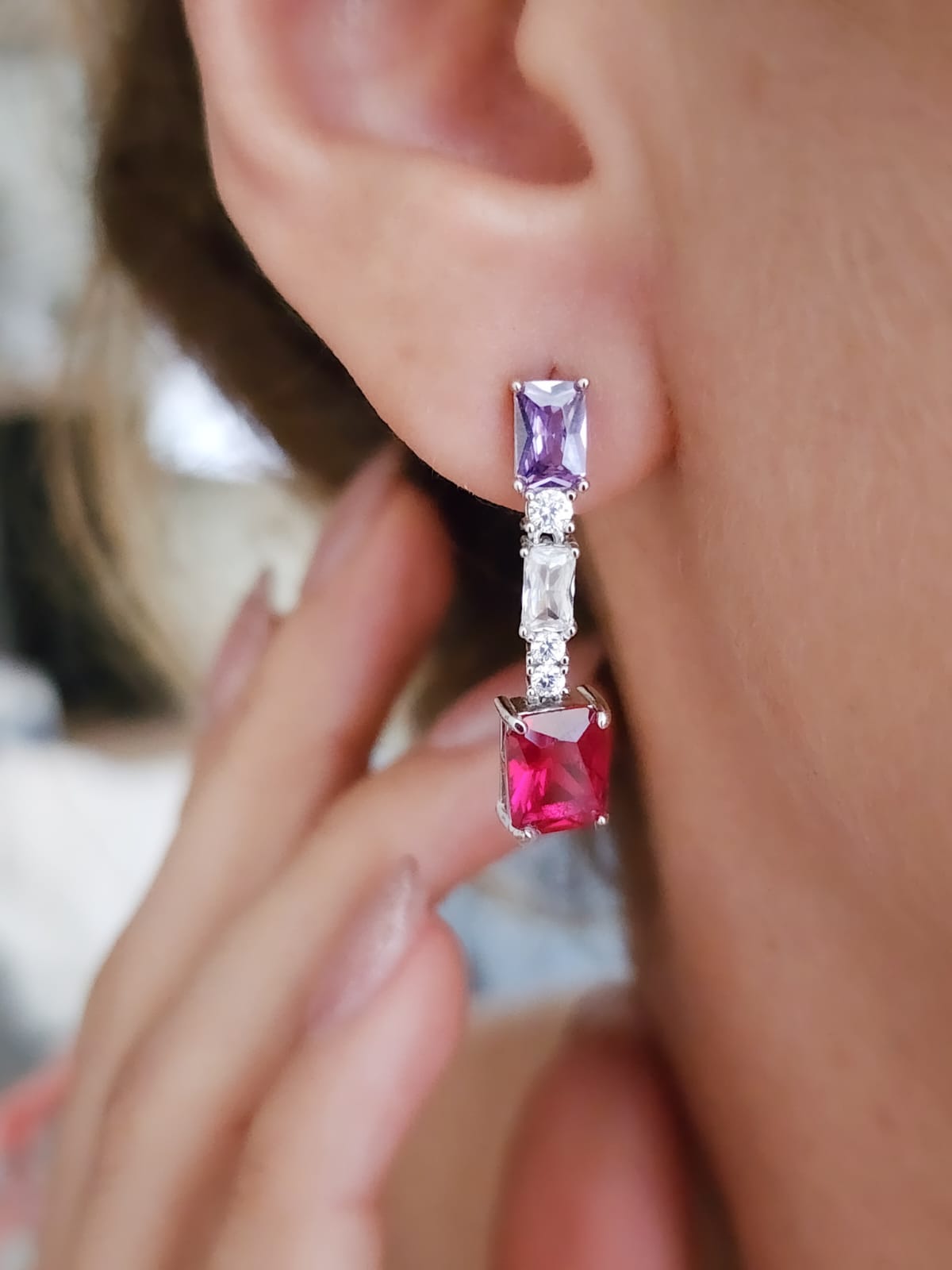 Aretes Plata Esterlina