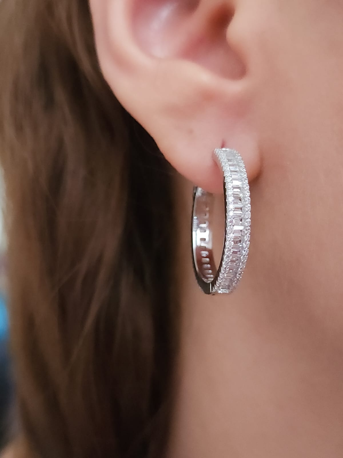 Aretes Plata Estrelina