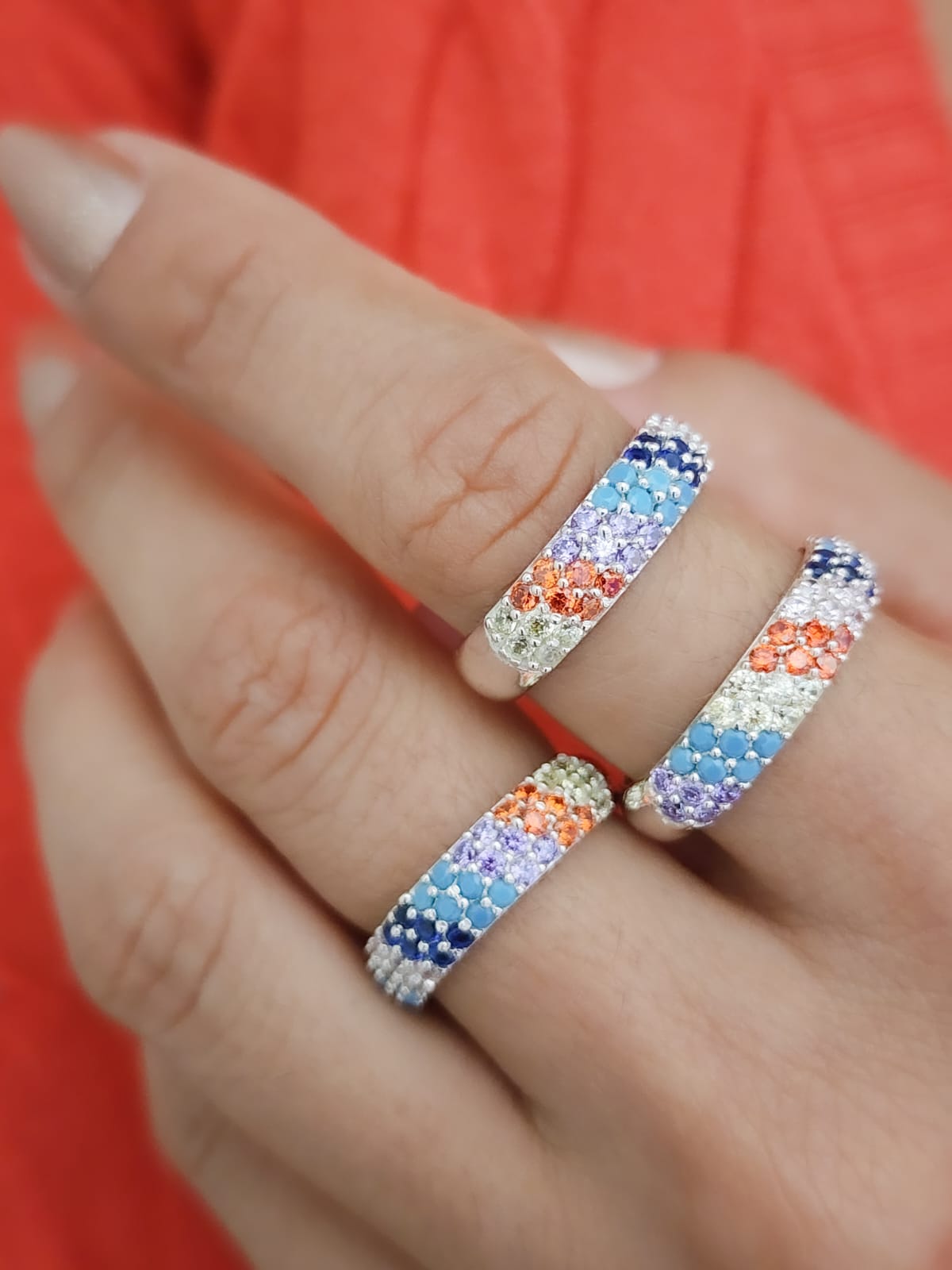 Anillo Plata Colombiana