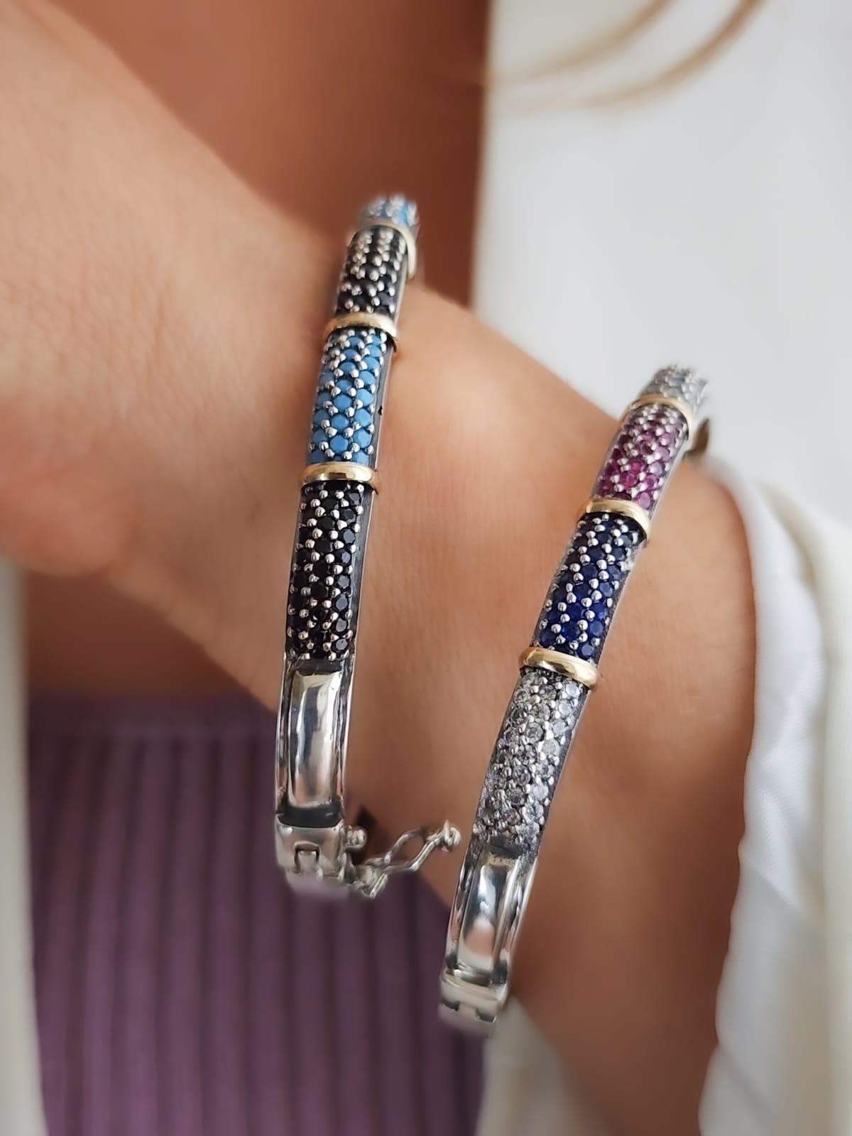 Brazalete Plata Colombiana