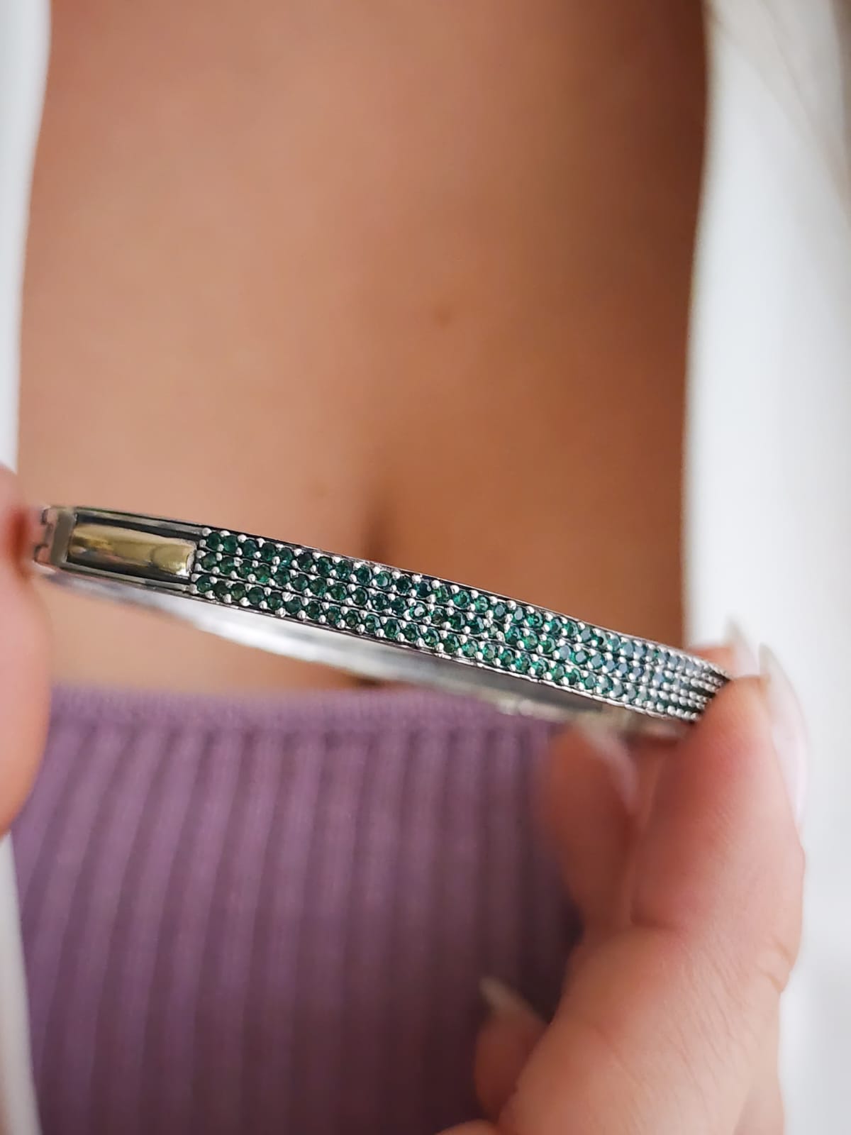 Brazalete Plata Colombiana