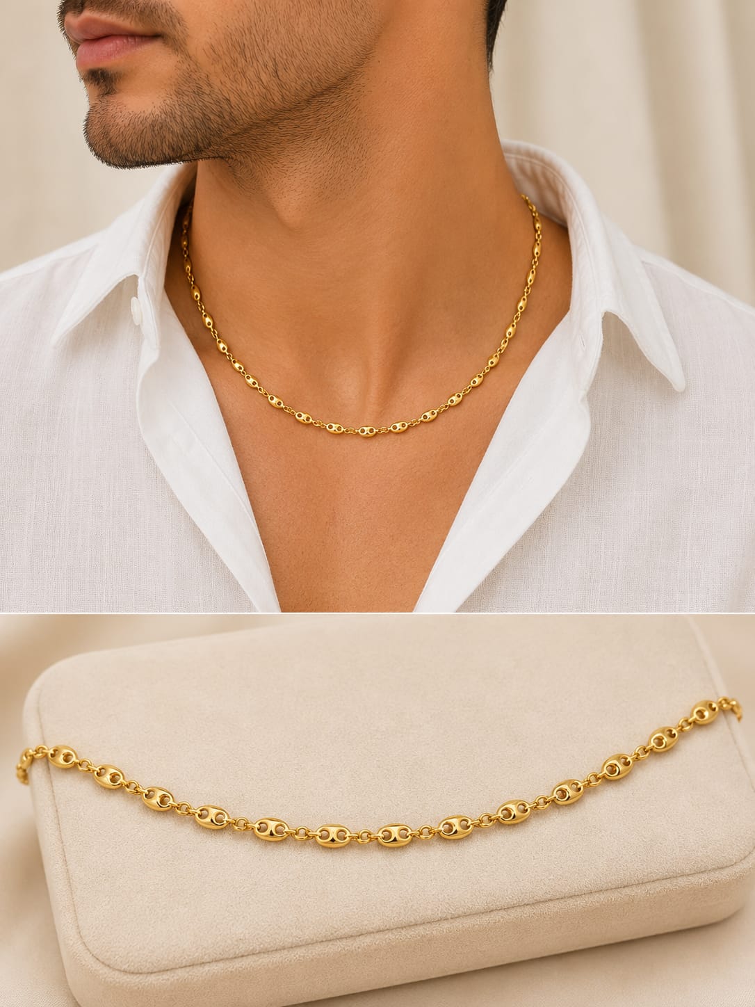 Cadena Oro Laminado