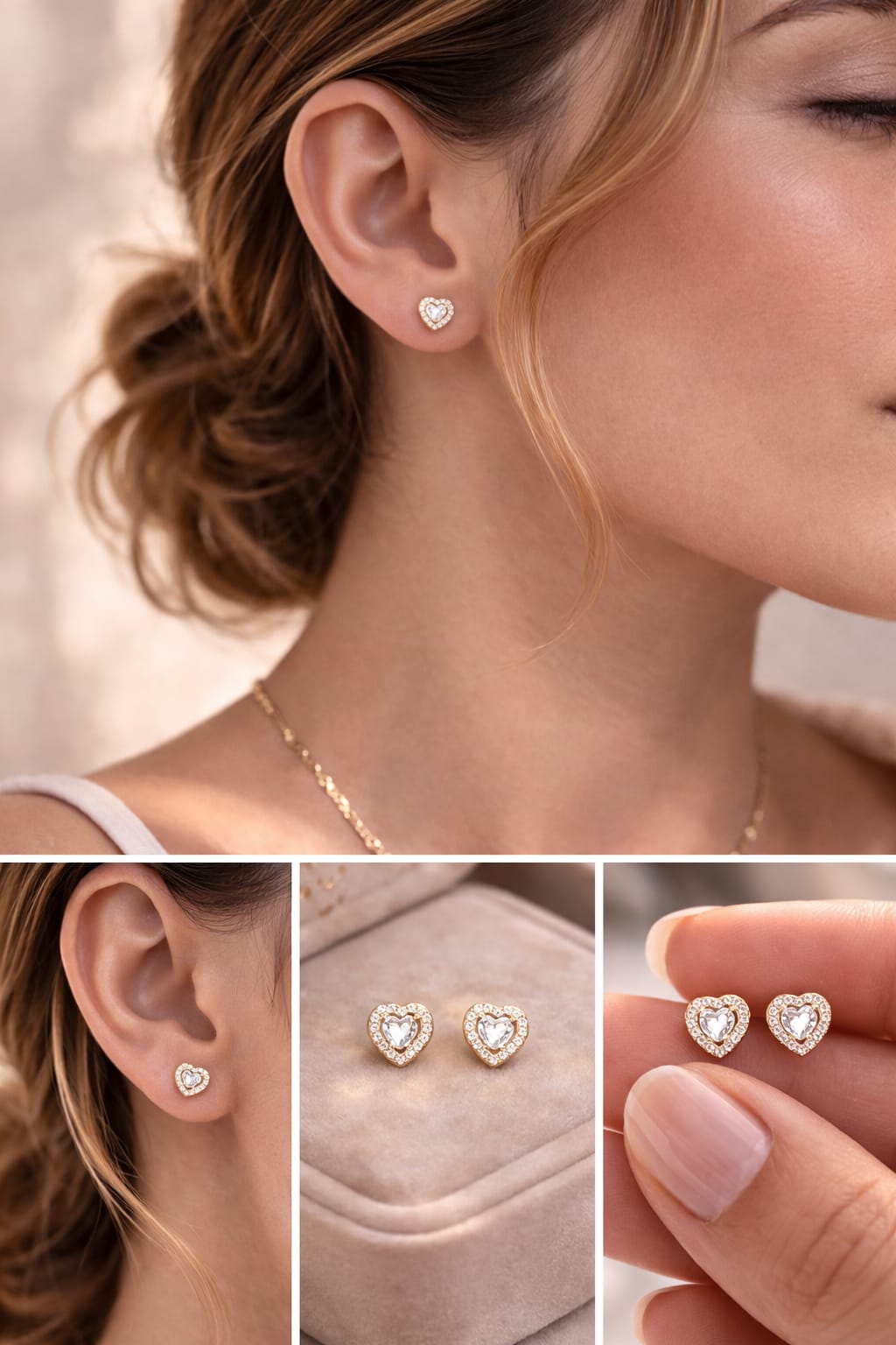 Aretes Oro Laminado