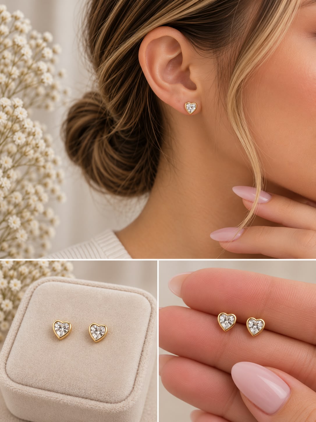 Aretes Oro Laminado