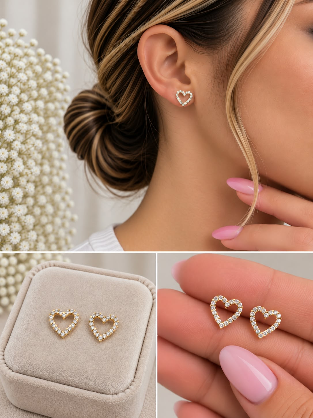 Aretes Oro Laminado
