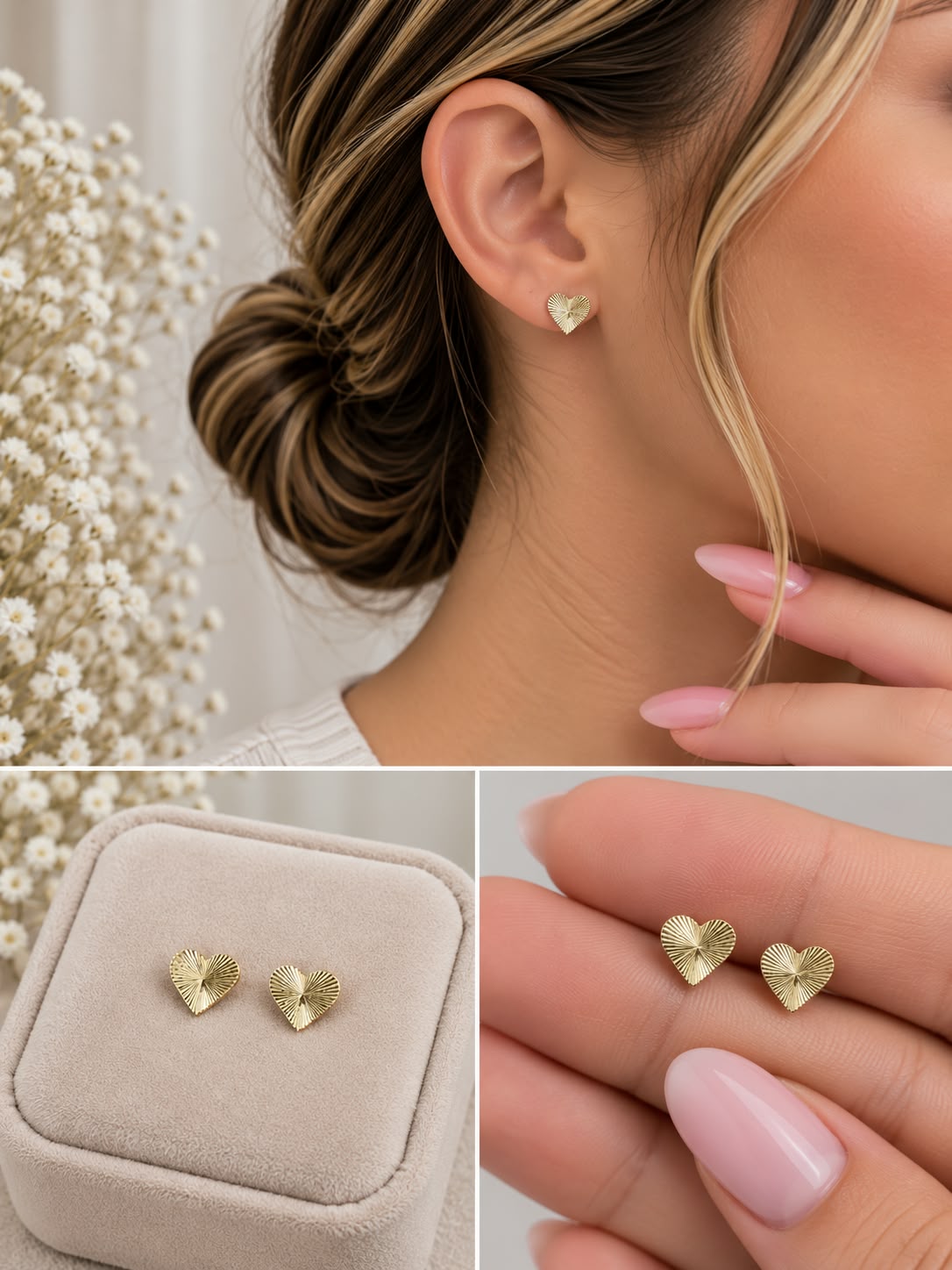 Aretes Oro Laminado