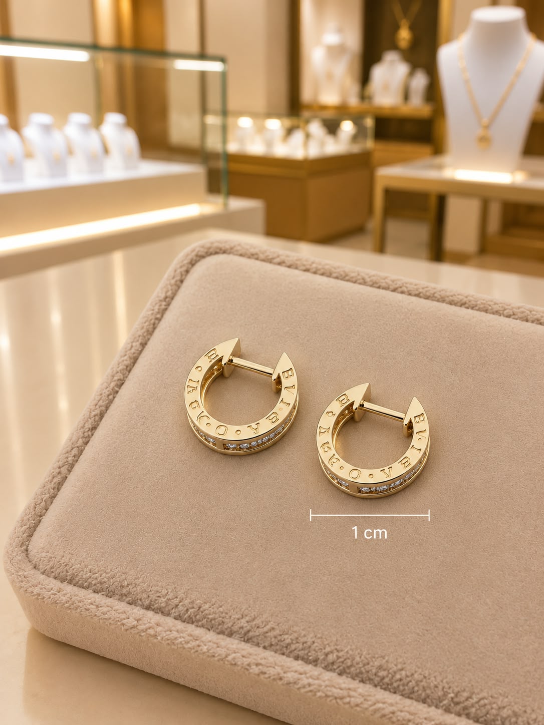 Aretes Oro Laminado