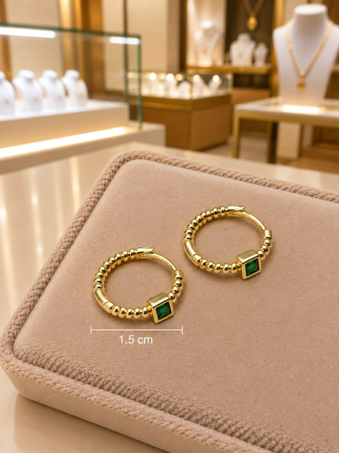 Aretes Oro Laminado