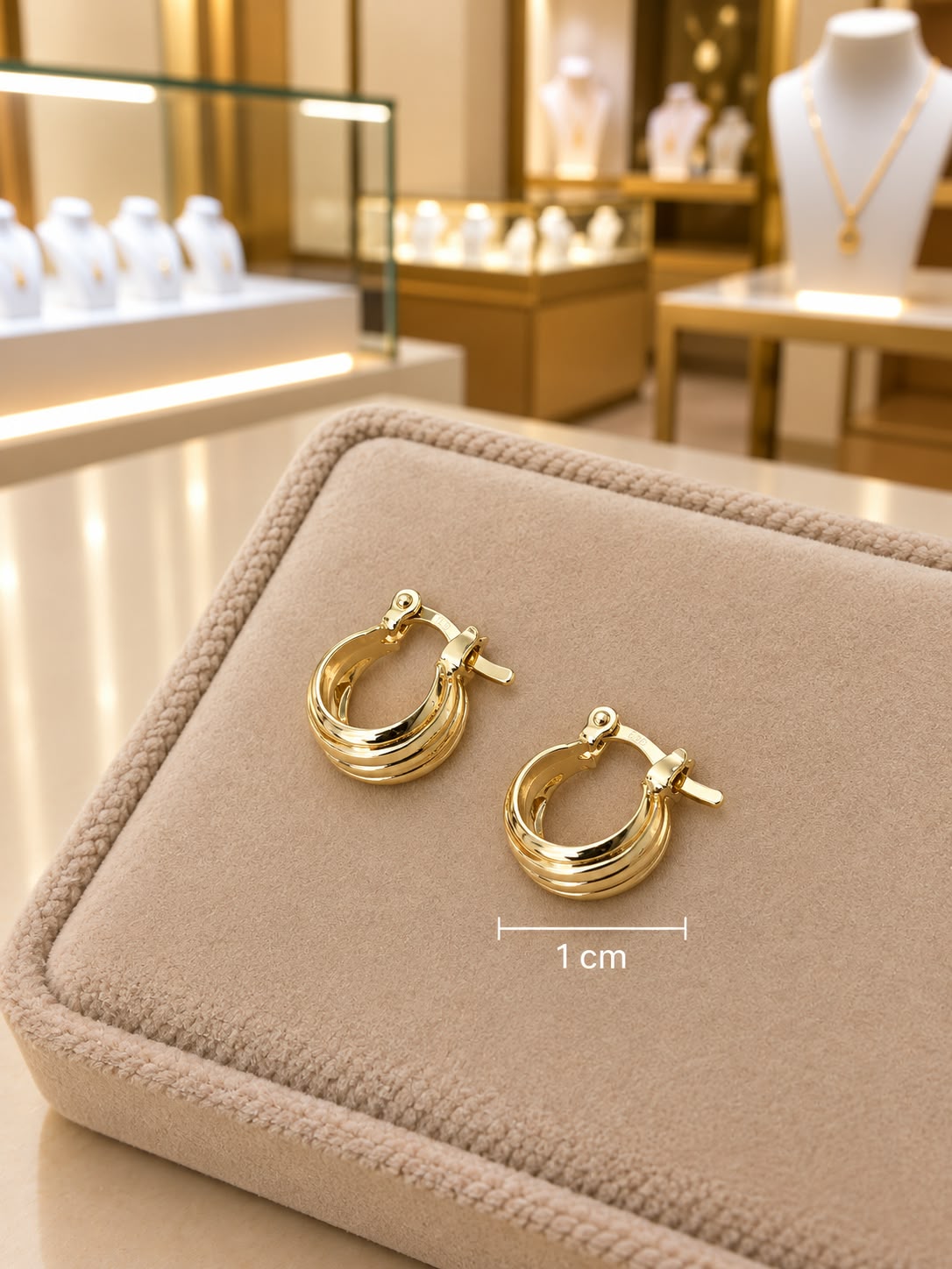 Aretes Oro Laminado