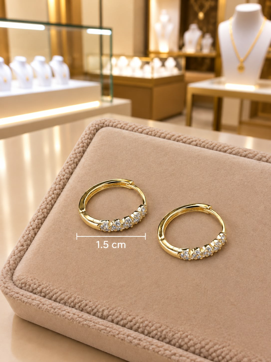 Aretes Oro Laminado