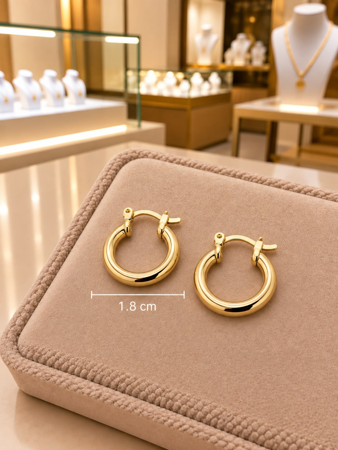 Aretes Oro Laminado