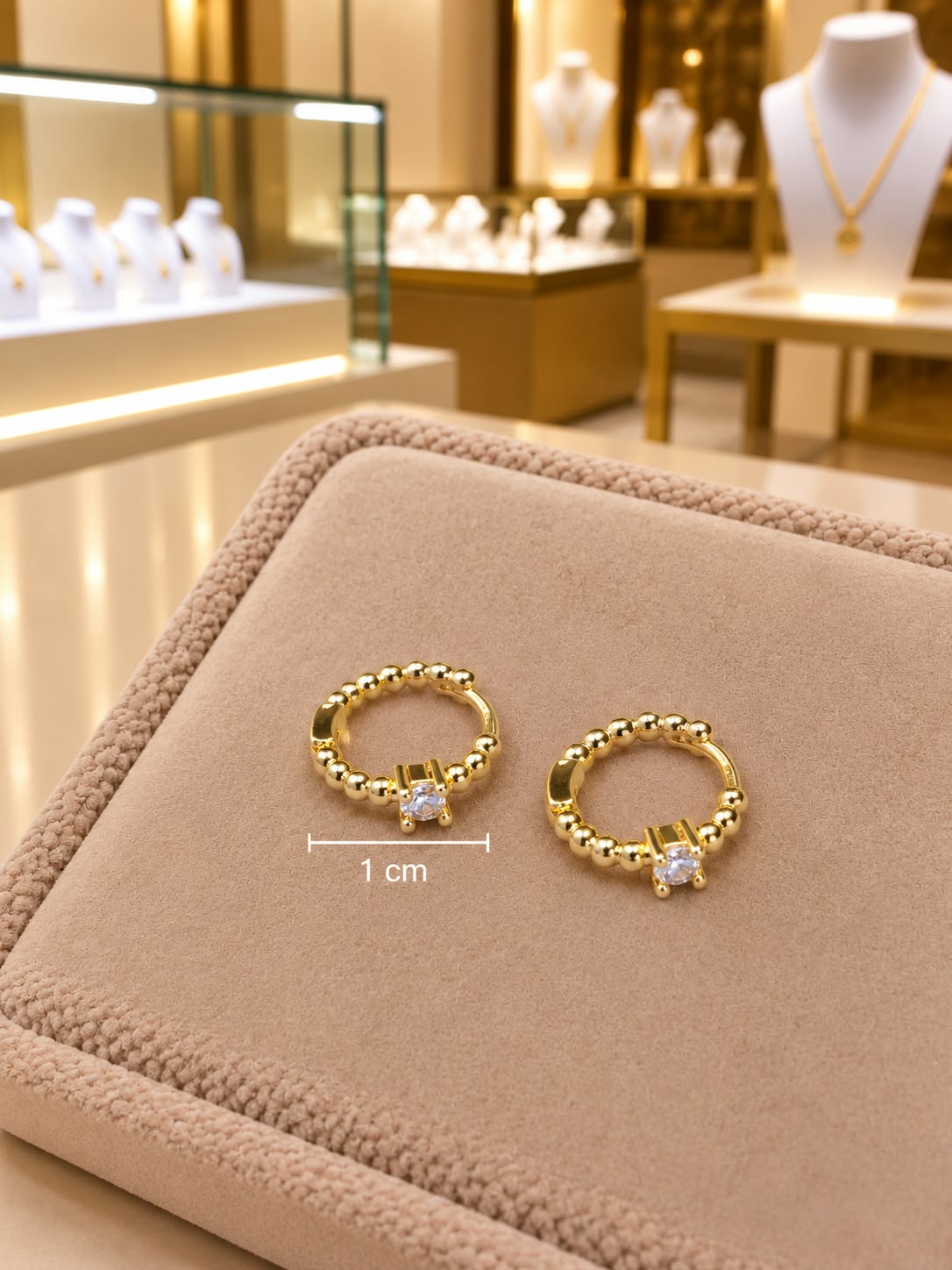 Aretes Oro Laminado