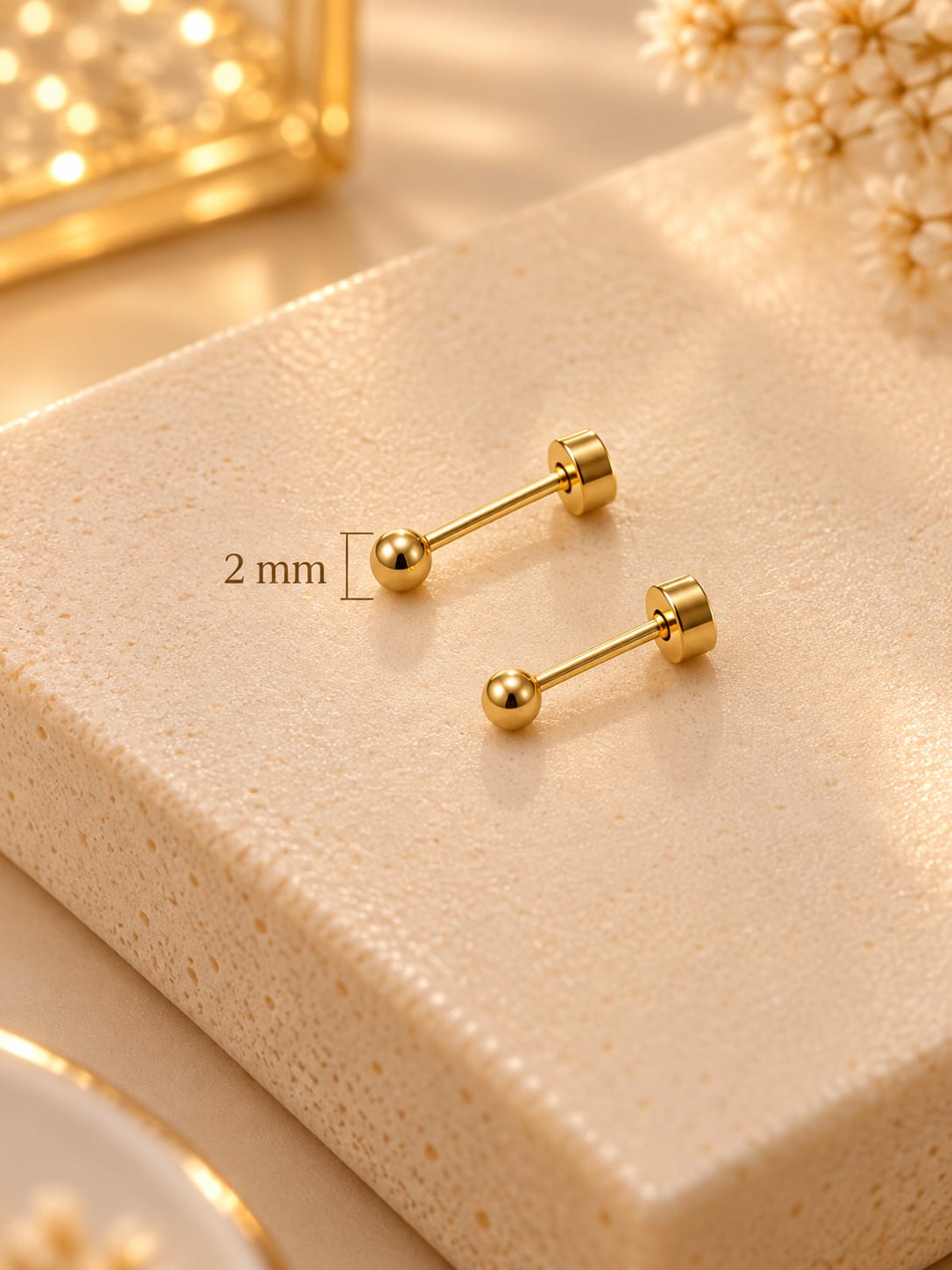 Aretes Oro Laminado