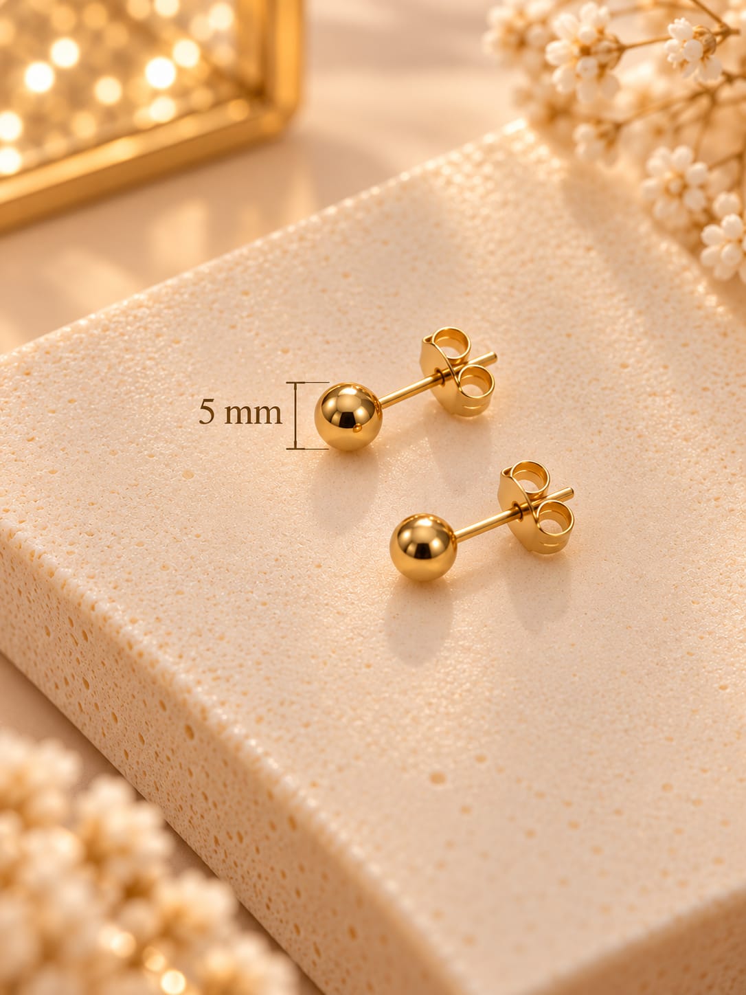 Aretes Oro Laminado