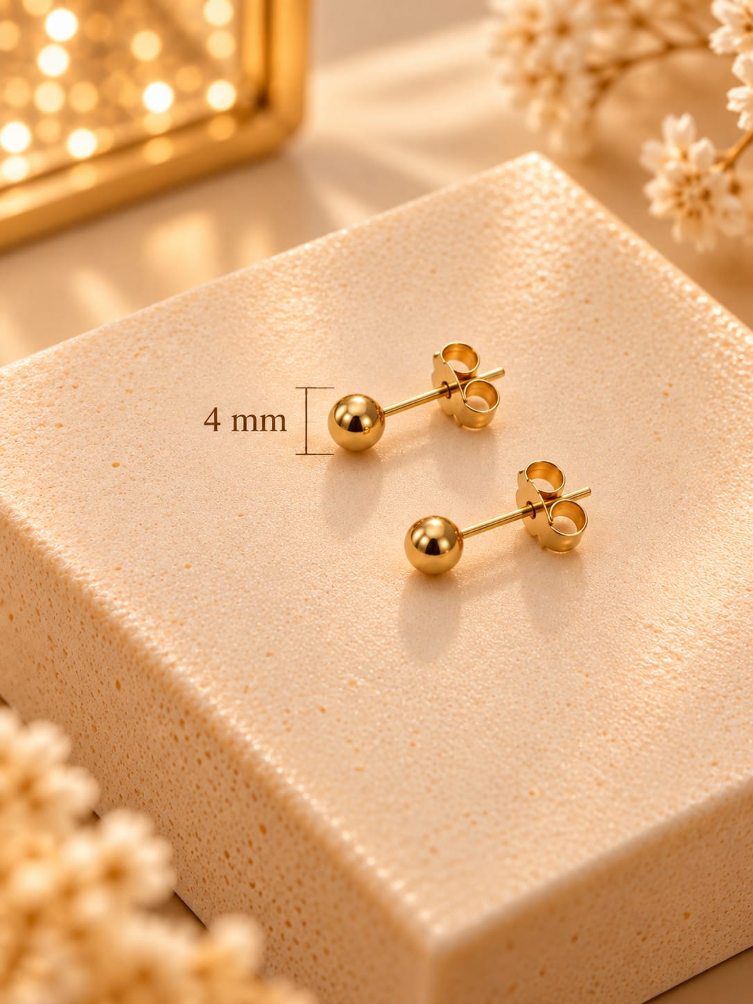 Aretes Oro Laminado