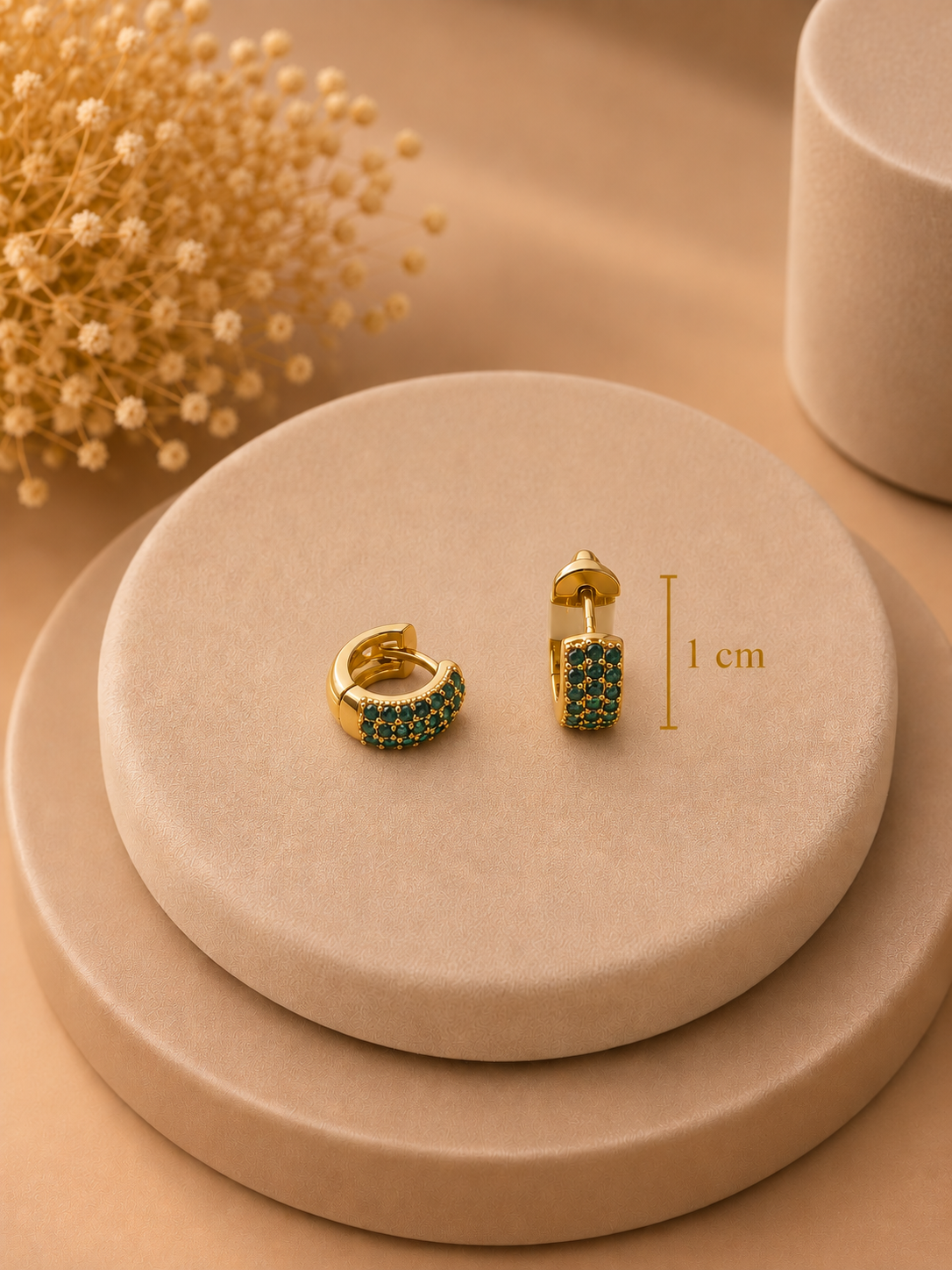 Aretes Oro Laminado